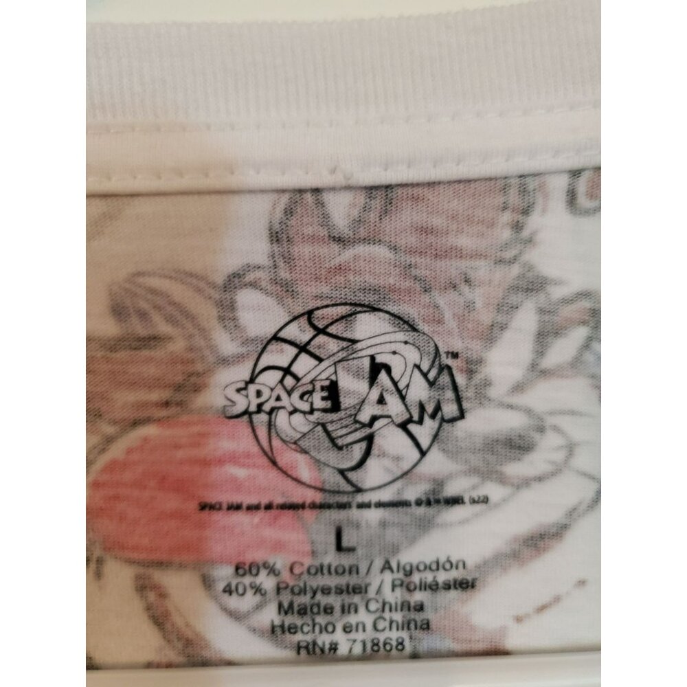 Space Jam Bugs Bunny T-Shirt Mens or Womens Size Large - Picture 3 of 4